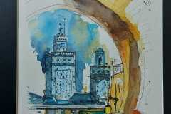 Bab-Bou-Jeloud in Fes, Marokko