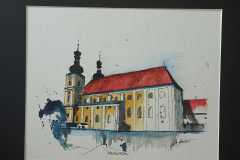 Kirche in Frauenkirchen, Seewinkel, Burgenland