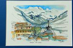 Kloster Rongbuk (Tibet, nahe Mont Everest Base Camp)